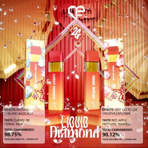 LUCKY CHARMS & MAGIC APPLE LIQUID DIAMOND,favorites live resin dispsable,where to buy lucky charms & magic apple liquid diamond