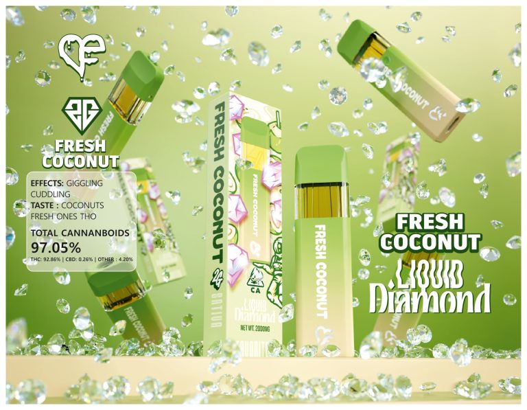 FRESH COCONUT LIQUID DIAMOND,favorites carts,favorites vape,where to buy fresh coconut liquid diamond,favorites disposable reviews