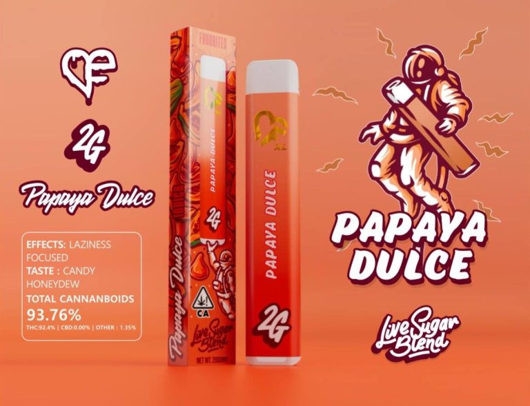 PAPAYA DULCE LIVE SUGAR BLEND,favorites disposable vape,where to buy papaya dulce live sugar blend,favorites 3g disposable