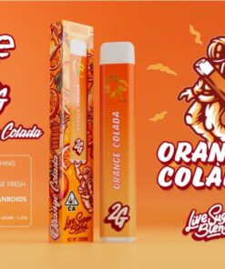 ORANGE COLADA LIVE SUGAR BLEND,favorites disposable carts,where to buy orange colada live sugar blend,favorites 3g disposable