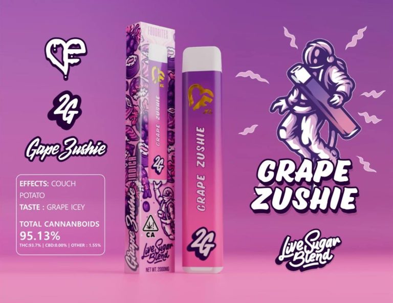 GRAPE ZUSHIE LIVE SUGAR BLEND,favorites disposable vape,favorites live resin disposable,where to buy grape zushie live sugar blend