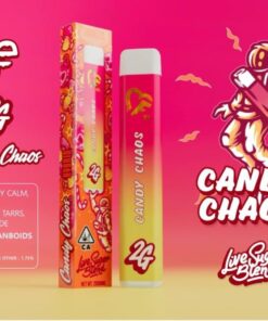 CANDY CHAOS LIVE SUGAR BLEND,favorites live resin disposable,where to buy candy chaos live sugar blend,favorites disposable carts