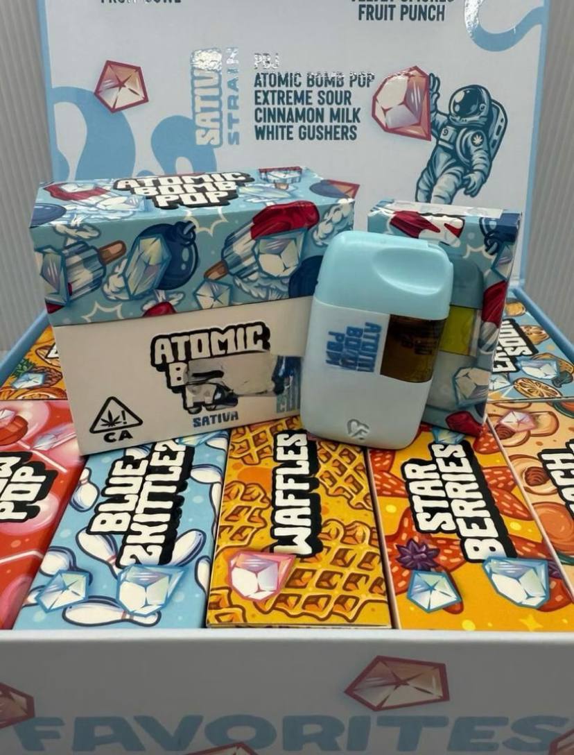 atomic bomb pop , atomic bomb pop vape,new favorites 2g minis disosable