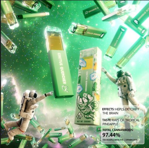 Cactus quencher favs 3g dispos