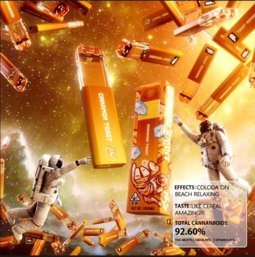 Cinnamon Toast Favs 3G Dispos ( Indica )