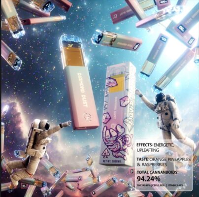 Diamond Dust Favs 3G Dispos ( Indica )