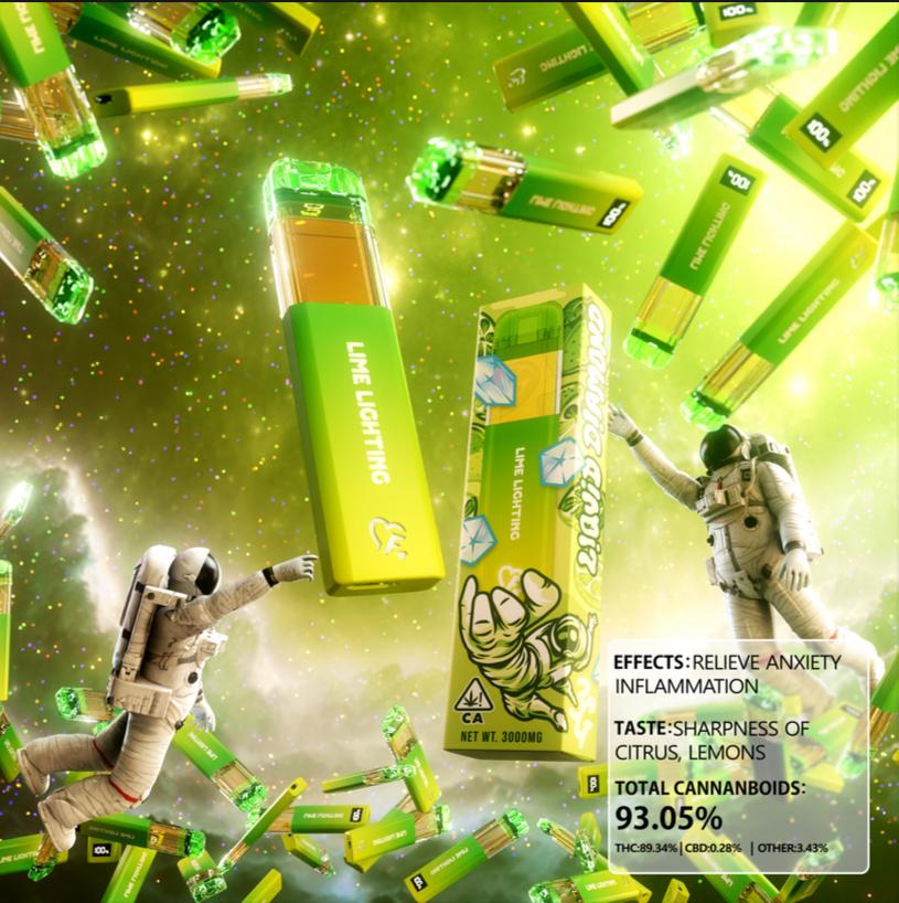 Lime Lighting Favs 3G Dispos