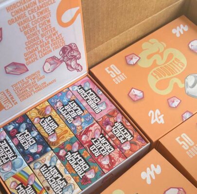 new favorites minis orange box