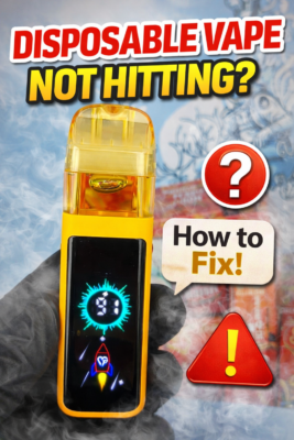 disposable vape not hitting