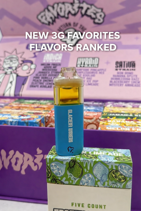new 3g favorites flavors