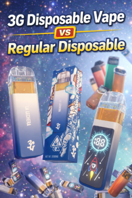 3G Disposable Vape vs Regular disposable