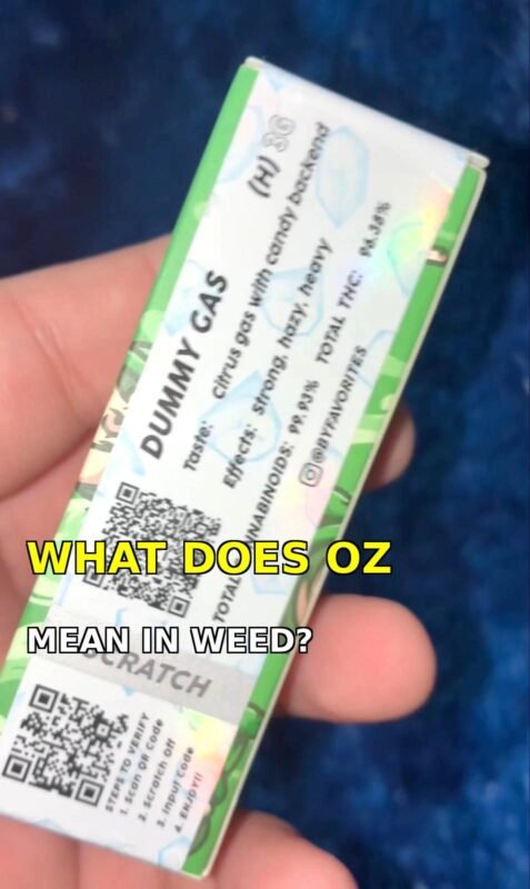 what does oz mean in weed and how it compares to strong thc disposable vape
