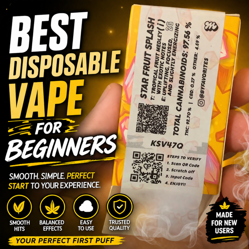 best disposable vape for beginners