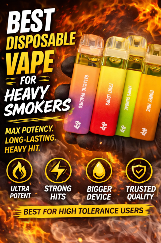 best disposable vapes for heavy smokers
