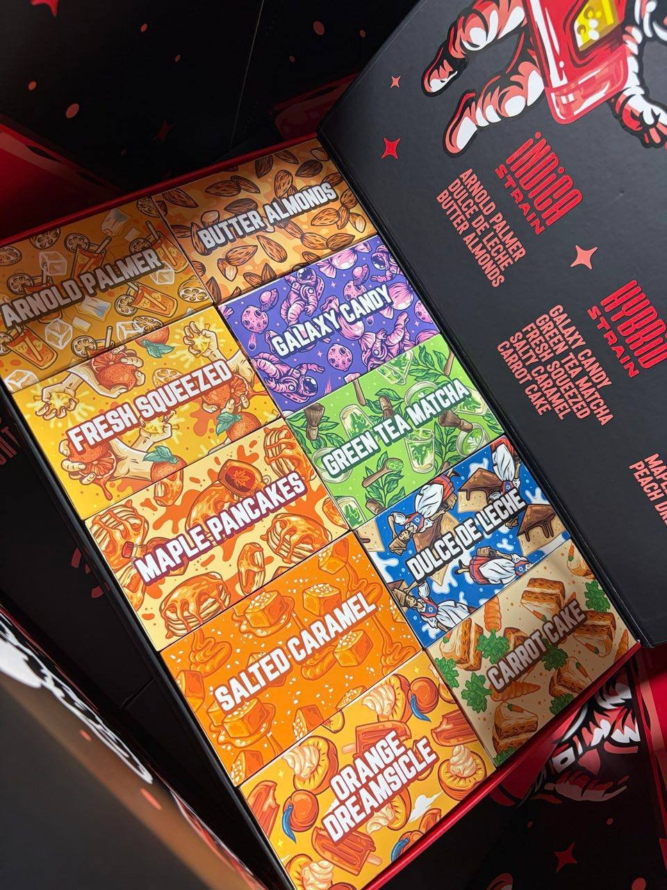 Galaxy Candy favs 3g, Butter Almonds favorites 3g